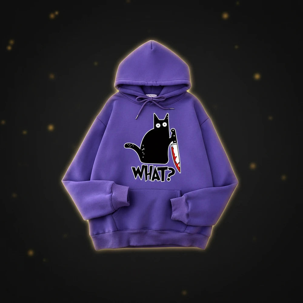 What? Cat Hoodie