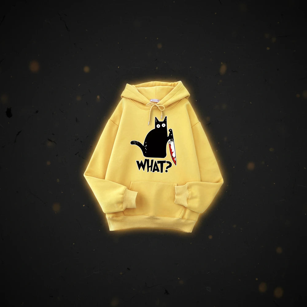 What? Cat Hoodie