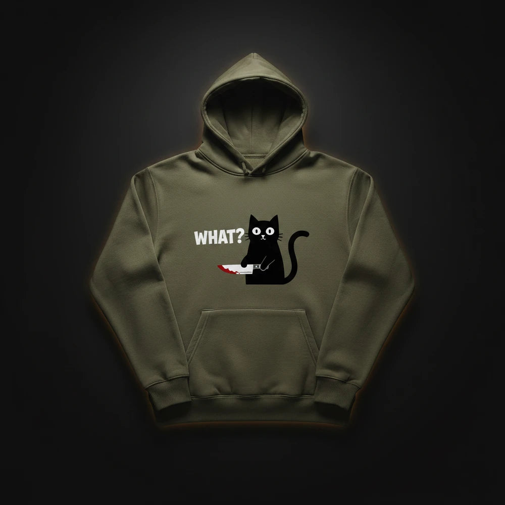 What? Cat Hoodie