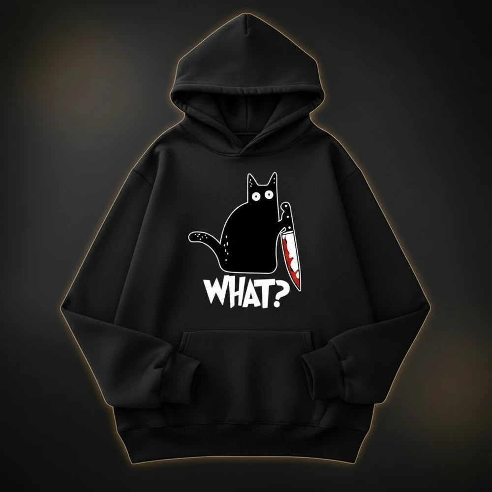 What? Cat Hoodie