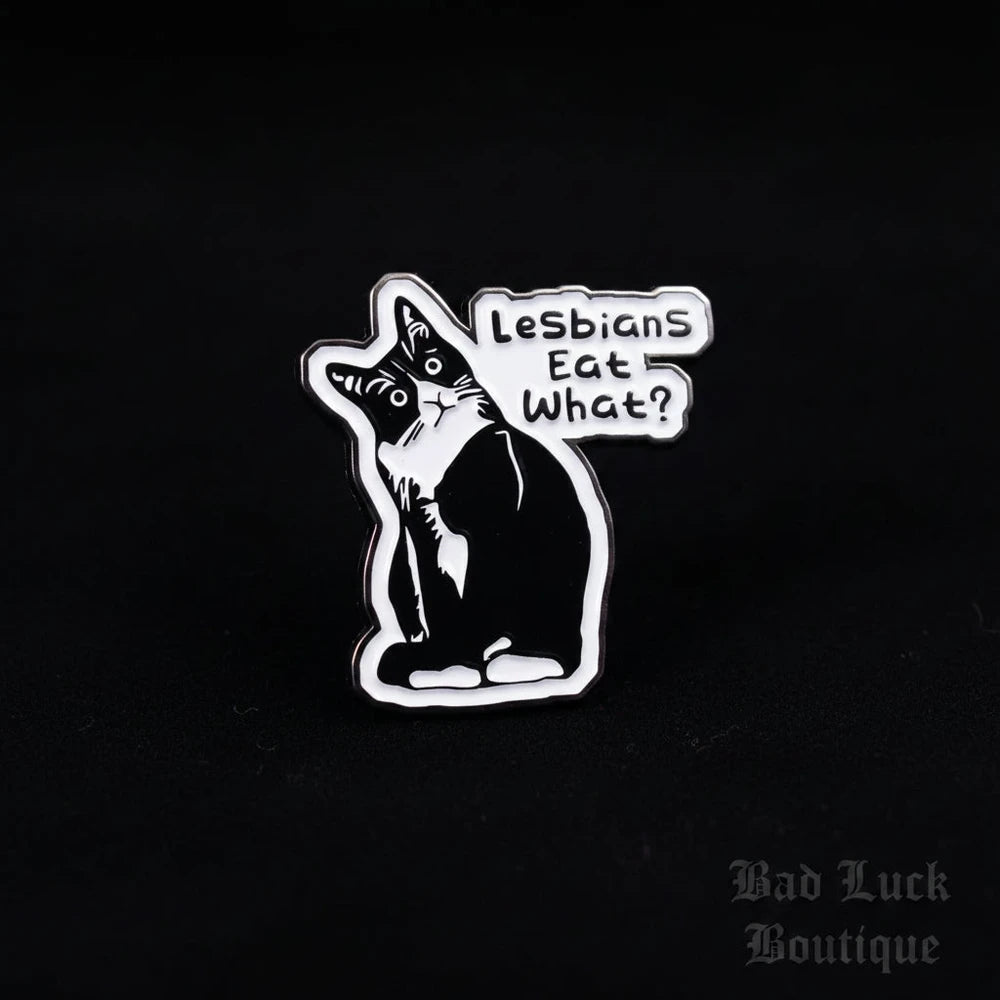 Cursed Cute — Cat Enamel Pins