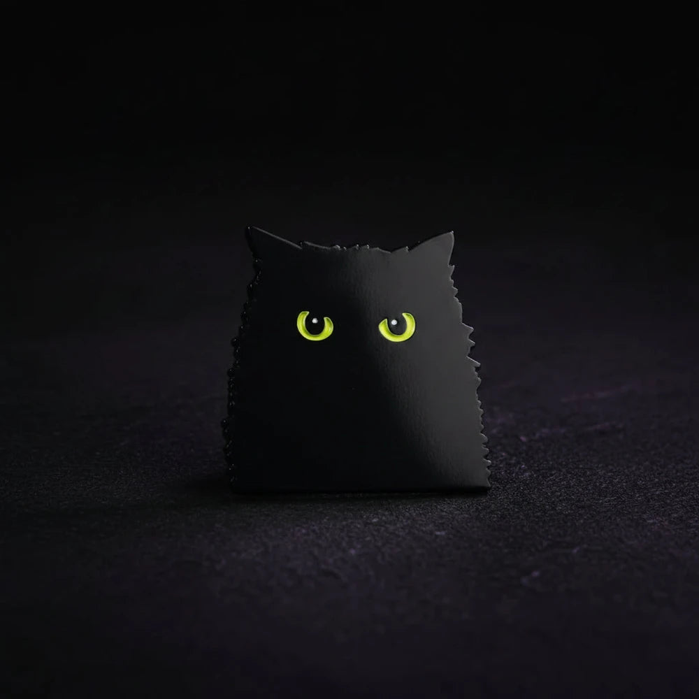 Cursed Cute — Cat Enamel Pins
