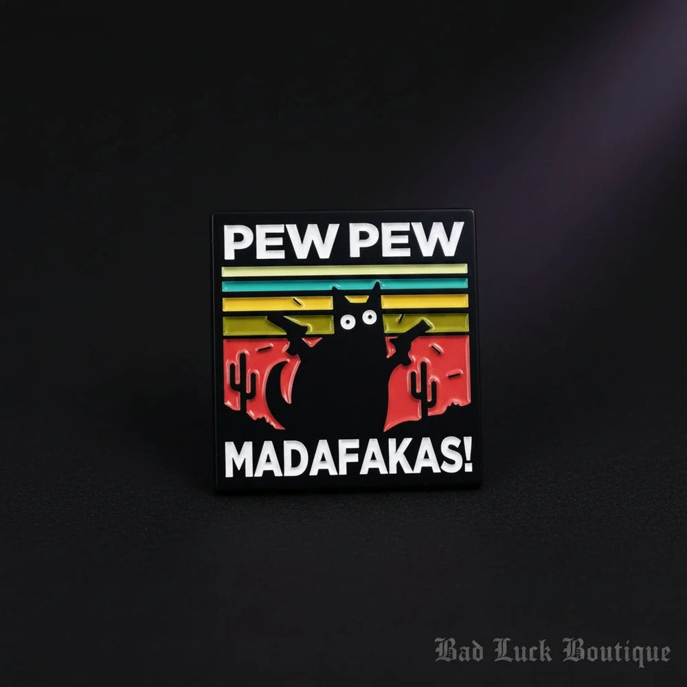Cursed Cute — Cat Enamel Pins