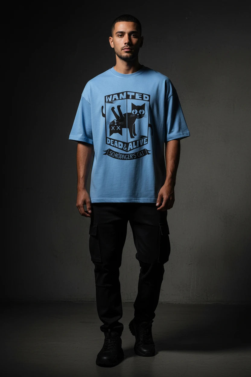 Schrödinger's Cat Graphic Tee — Dead, Alive & Dressed to Kill