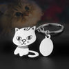 The Yes-Cat — Bobblehead Keychain