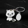 The Yes-Cat — Bobblehead Keychain