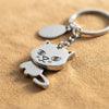 The Yes-Cat — Bobblehead Keychain