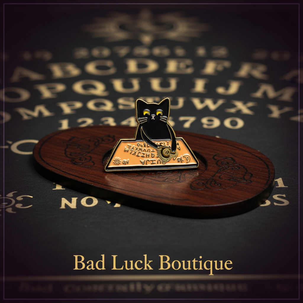 The Cursed Collection — Black Cat Enamel Pin
