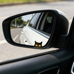They See Me Rollin' — Peeking Cat Vinyl Sticker