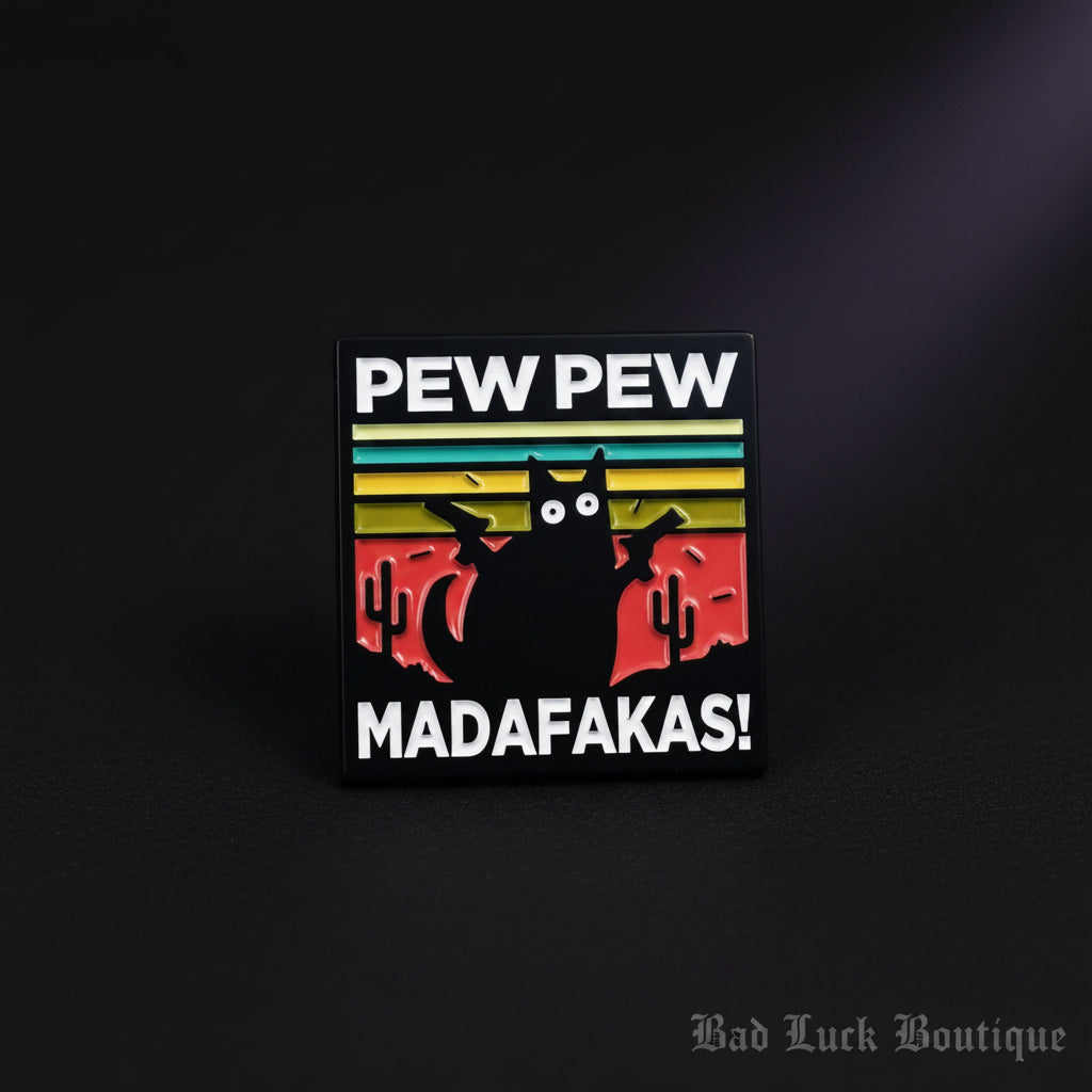 The Cursed Collection — Black Cat Enamel Pin