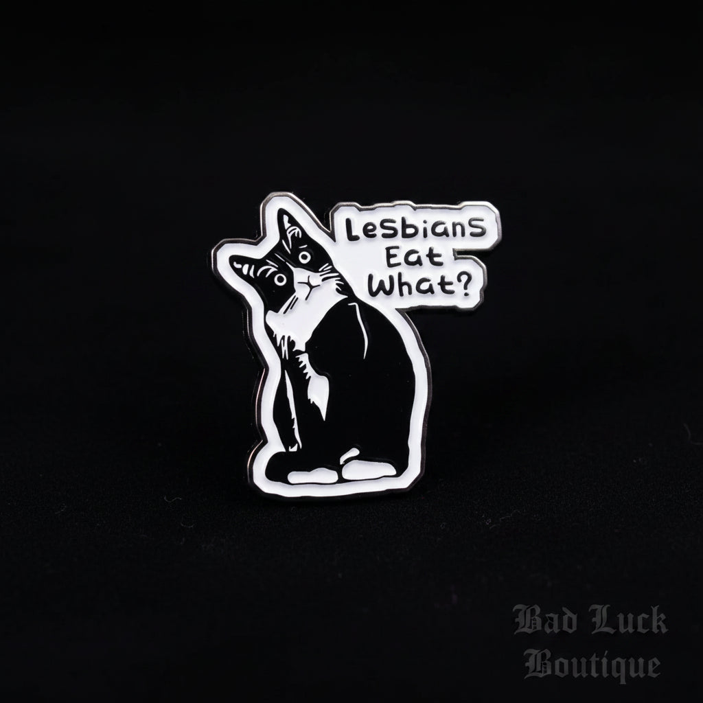 The Cursed Collection — Black Cat Enamel Pin