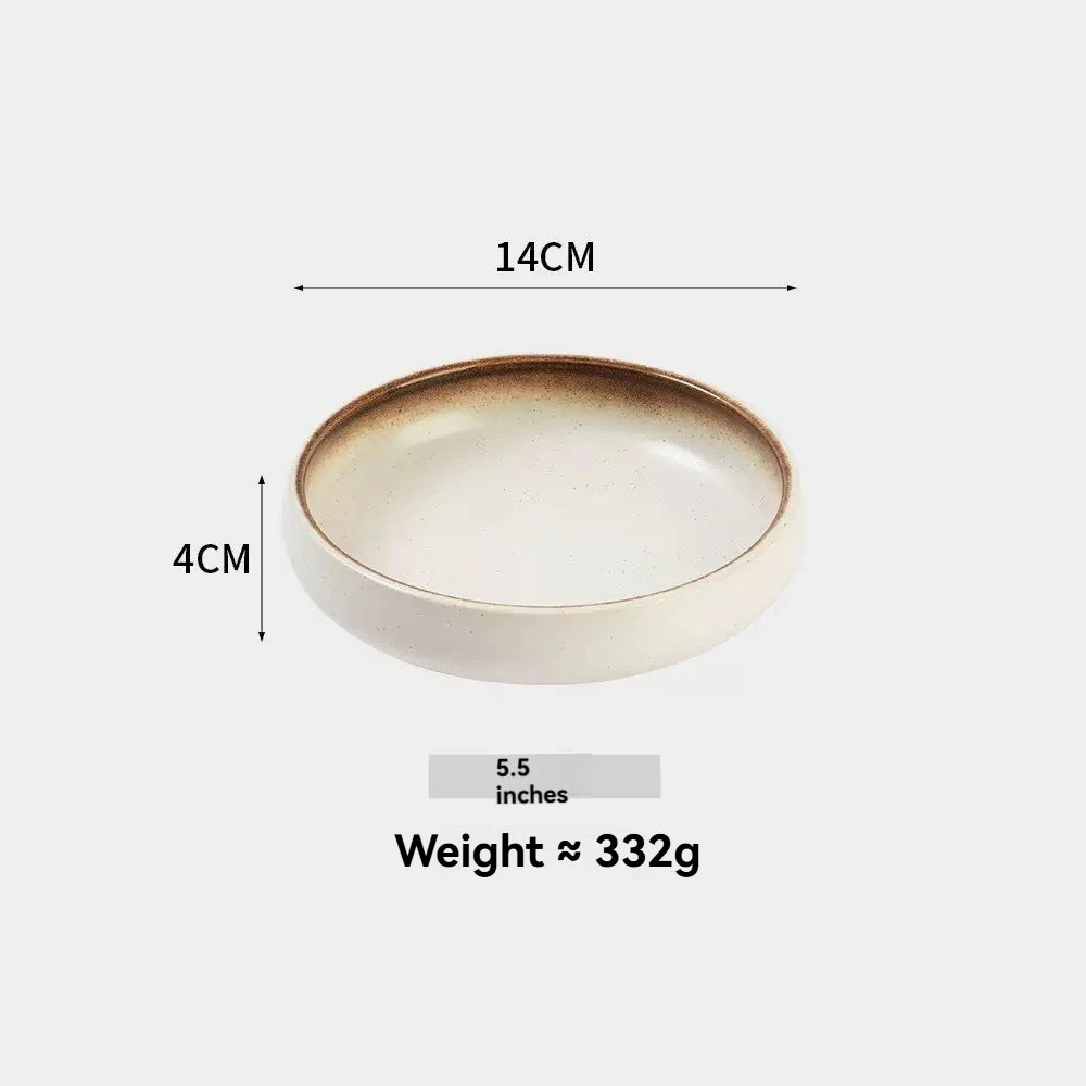 Dine in Style — Elevated Ceramic Cat Bowl with Wood Base