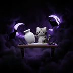 The Vase Pusher: Cat Fridge Magnet & Whisker Memorial Box (Chaos Included)