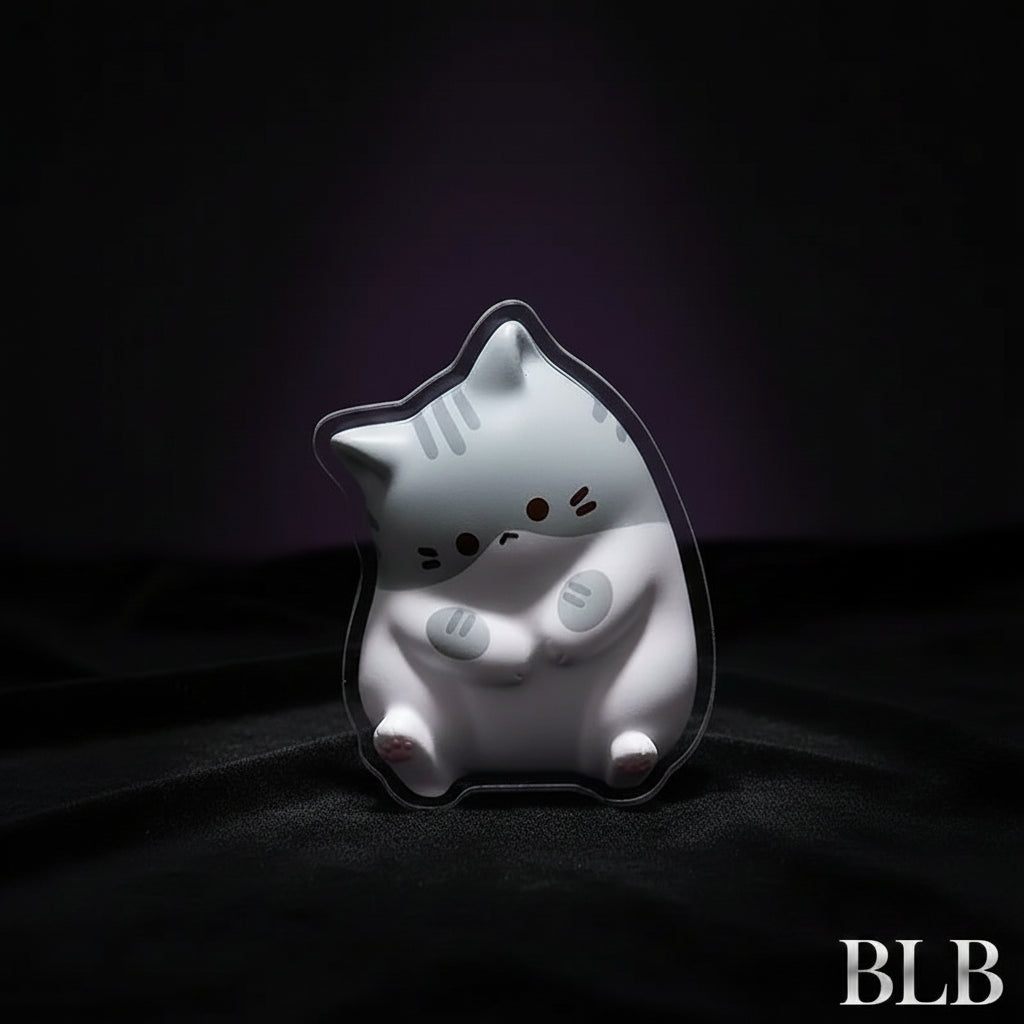 Chonk of Doom — Slow-Rise Cat Squishy for Cursed Hands
