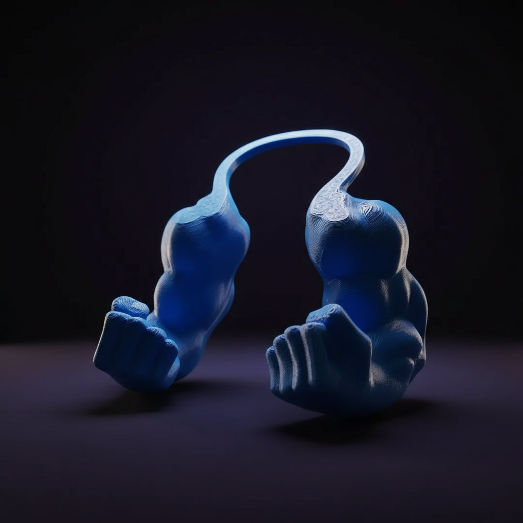The Cursed Gains:  Cat Muscle Arms (They Lift. You Suffer.)