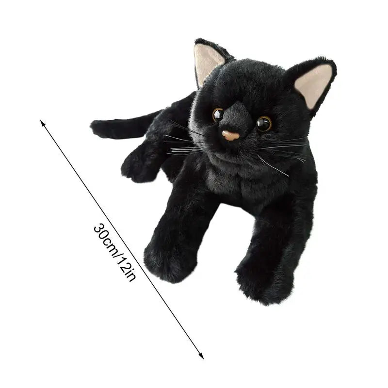 🖤 Black Cat Plush – Soft but Suspicious
