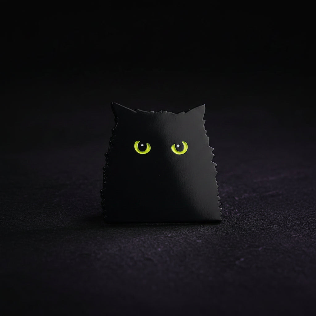 The Cursed Collection — Black Cat Enamel Pin