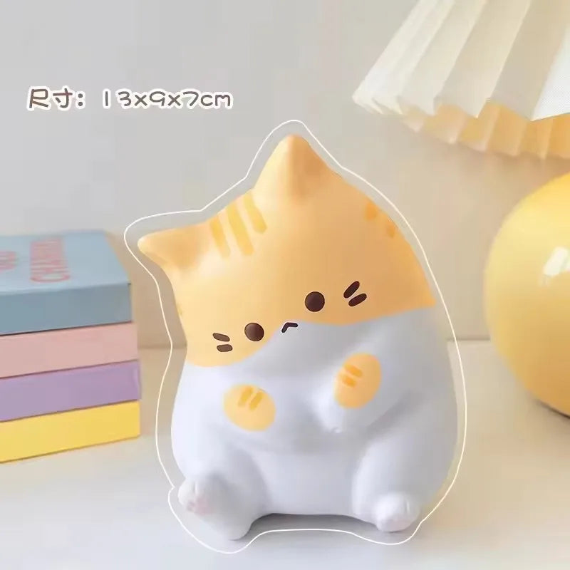 Chonk of Doom — Slow-Rise Cat Squishy for Cursed Hands