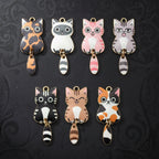 🐱 Tiny Cat Charms – 10 Little Troublemakers, One Pack
