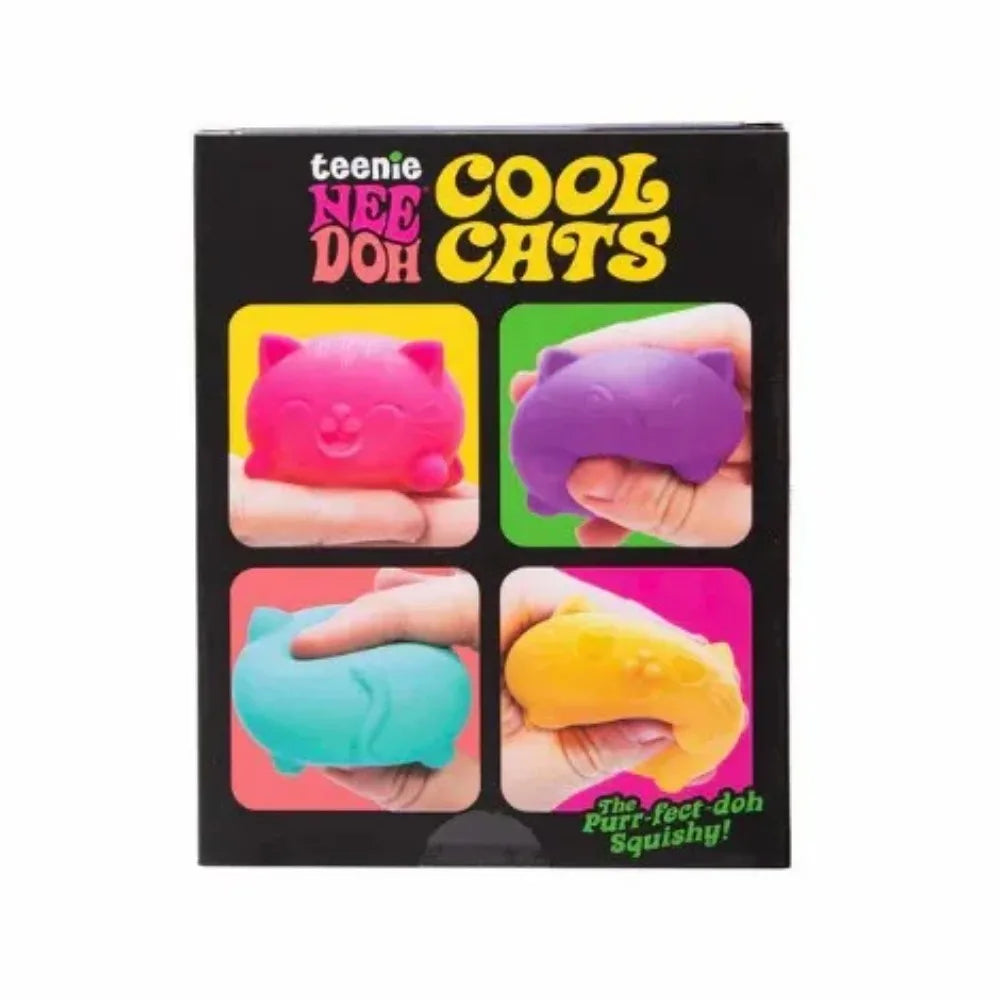 The Tiny Council — Mini Squishy Cat Set (4 Pack)