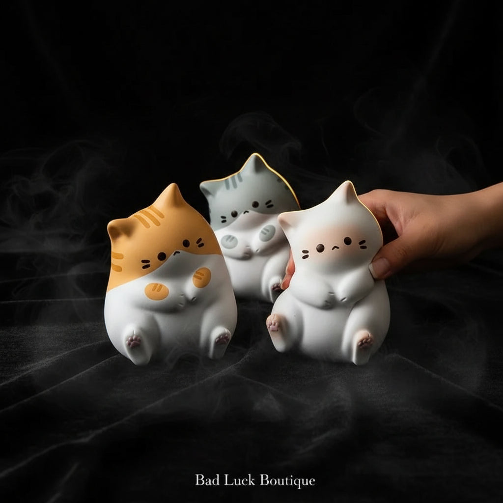 Chonk of Doom — Slow-Rise Cat Squishy for Cursed Hands