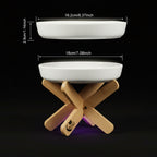 🍽️ The High Table — Elevated Ceramic Slow Feeder Cat Bowl