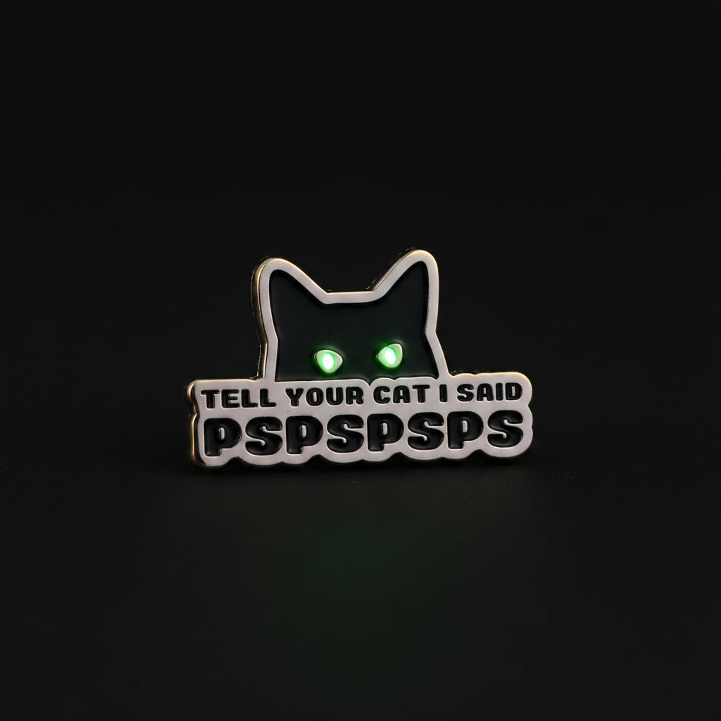 Cursed Cute — Cat Enamel Pins