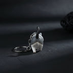 Cursed Cargo — Cartoon Kitten Keychain (Bad Luck Included)