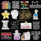Cursed Cute — Cat Enamel Pins