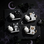 The Vase Pusher: Cat Fridge Magnet & Whisker Memorial Box (Chaos Included)