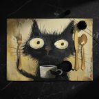 Black Cat Placemat — Bad Luck Boutique