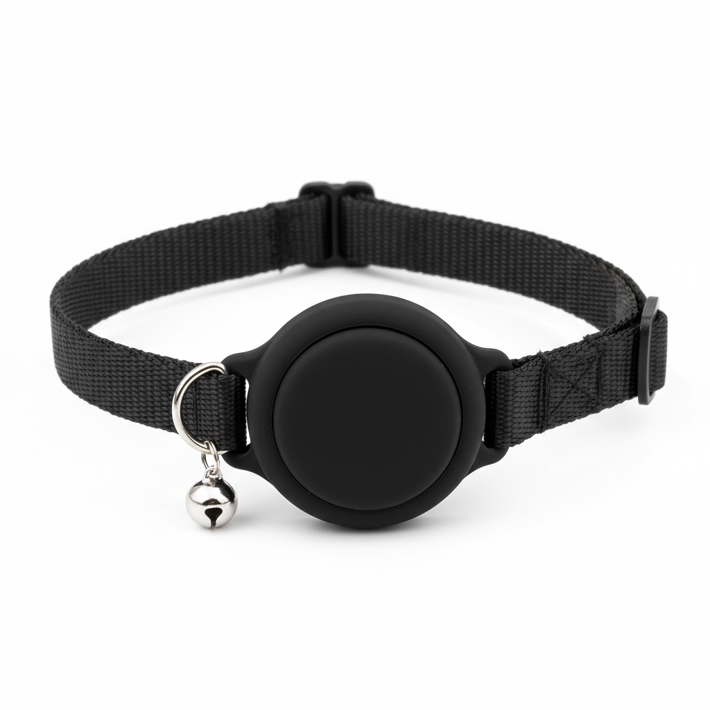 Found You, Furball — Reflective Cat & Dog Collar with AirTag Holder