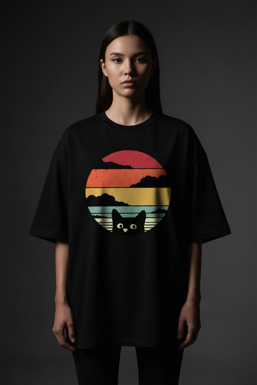 Black Sunset Tee