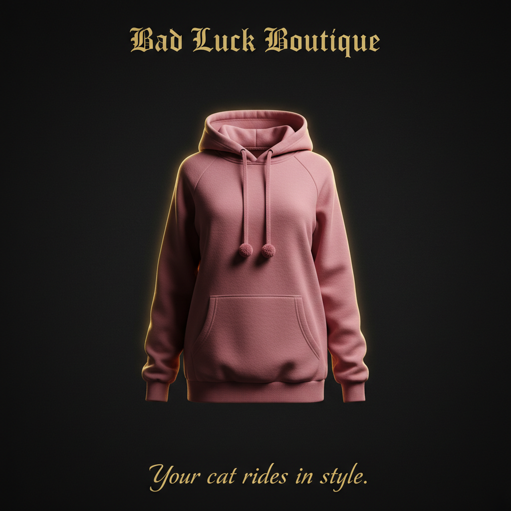 Cat Lovers Hoodie – Pink