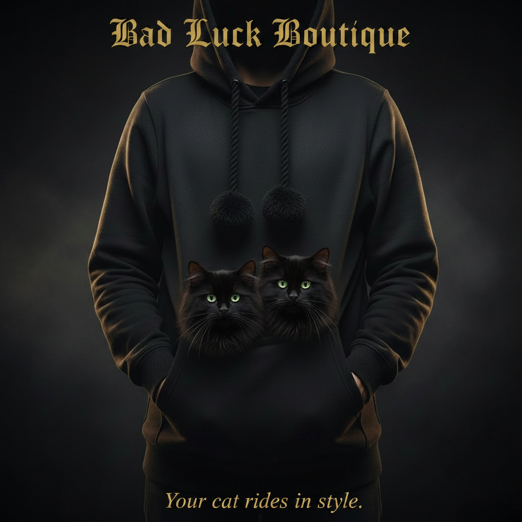 Cat Lovers Hoodie – Two Cats