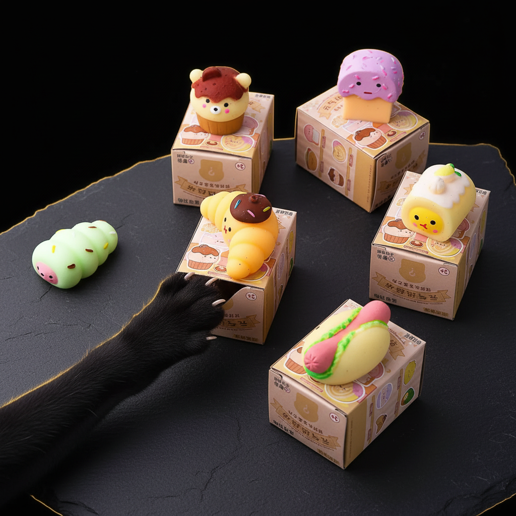 Cat Paw Batting Squishies