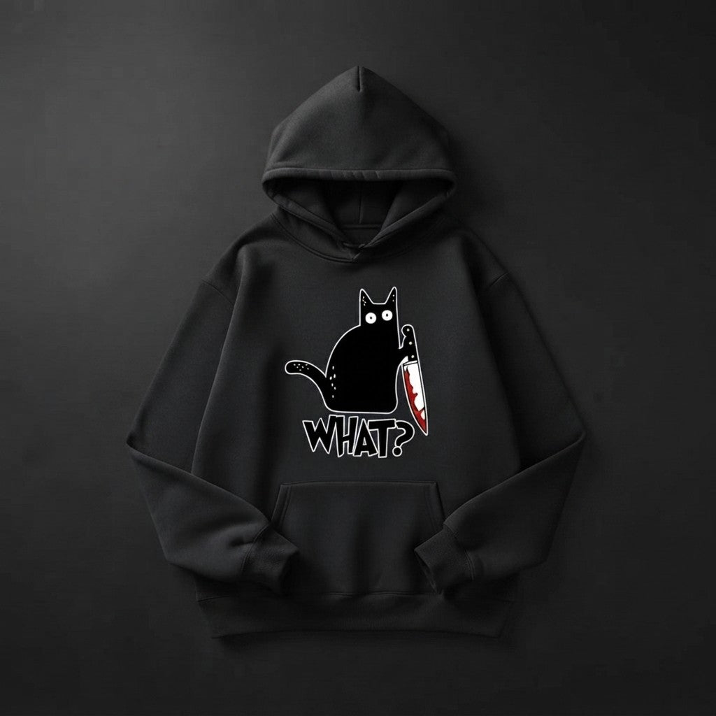 What? Cat Hoodie