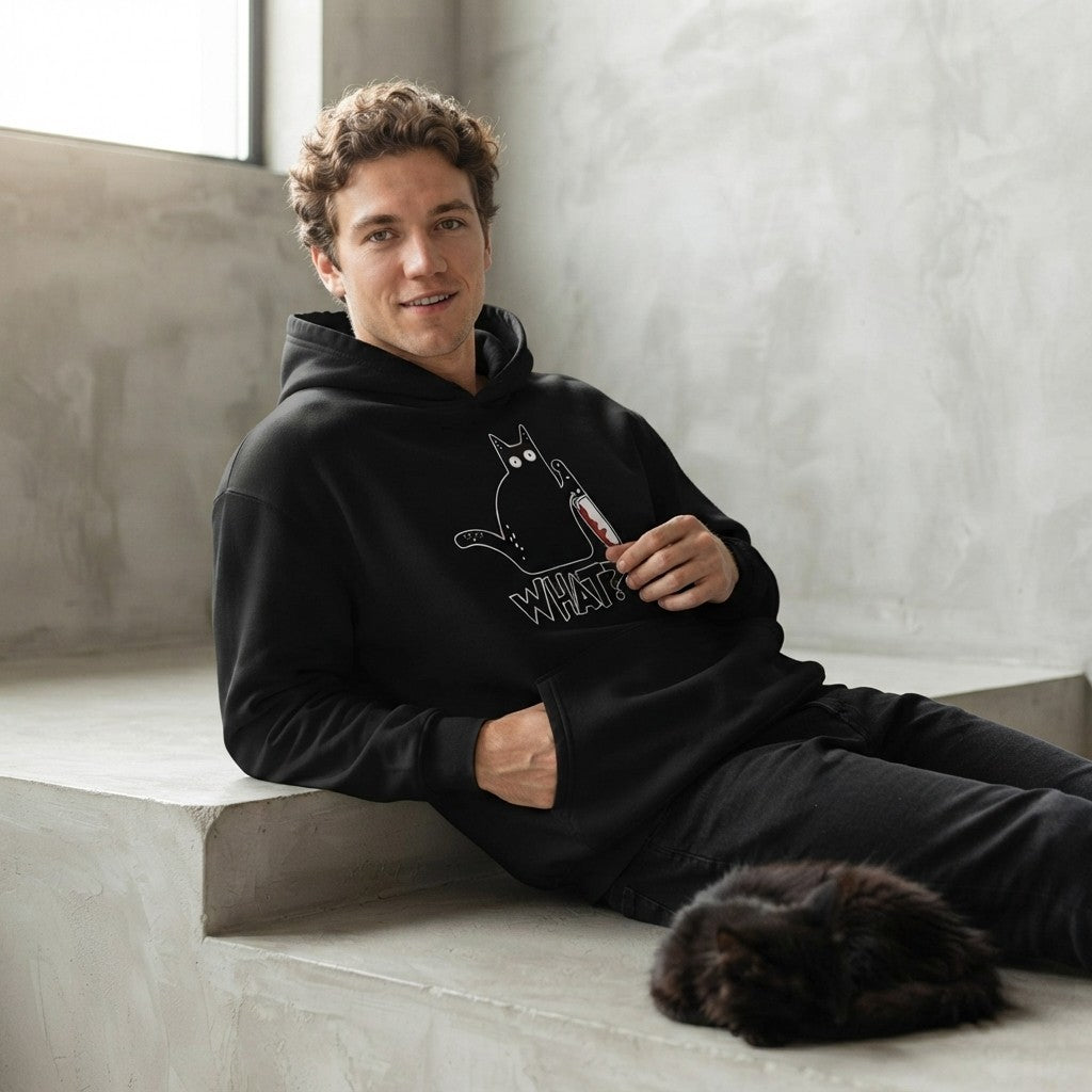 What? Cat Hoodie