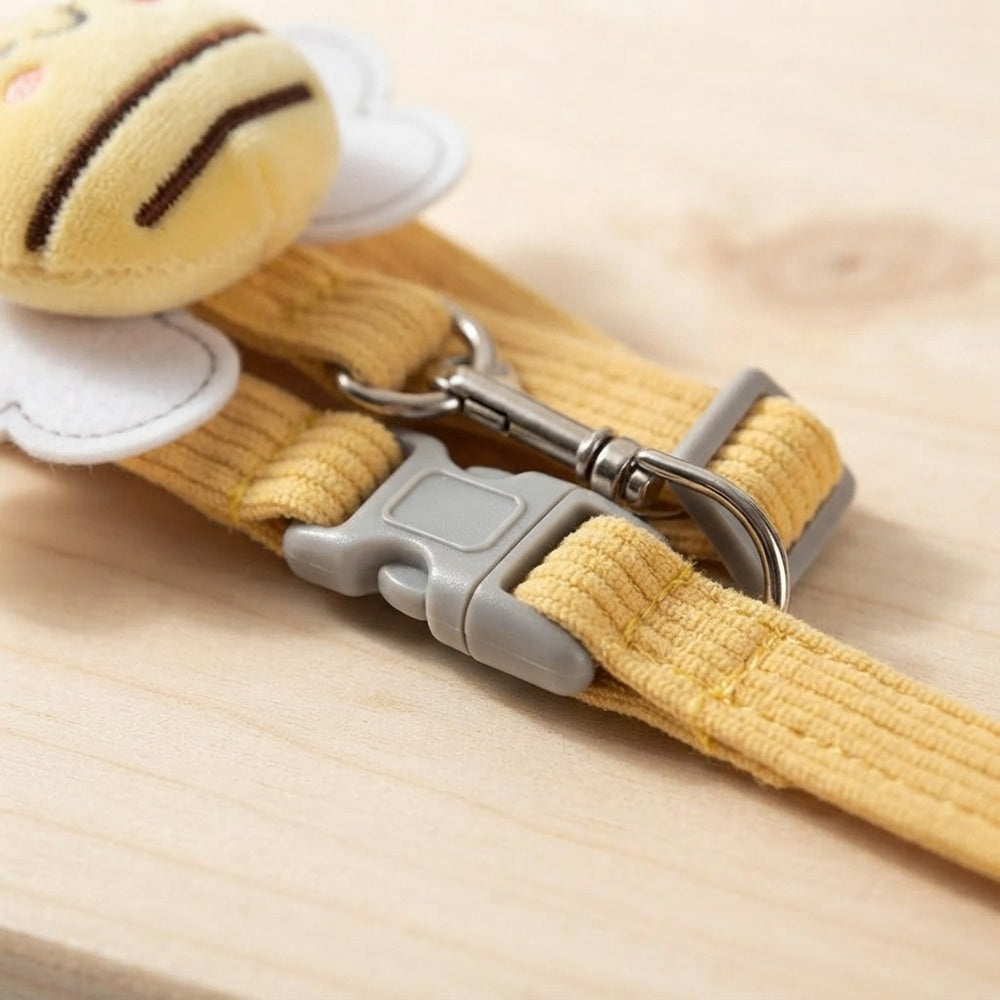 The Great Escape Plan — Bee Plaid Harness & Leash