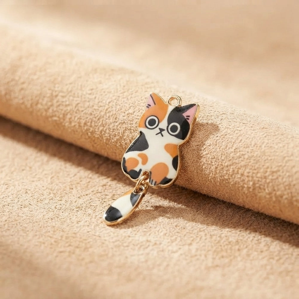 Tiny Cat Charms — 10 Little Troublemakers, One Pack