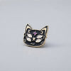 The Witch's Familiar — Black Cat Enamel Pin (Cursed, Obviously)