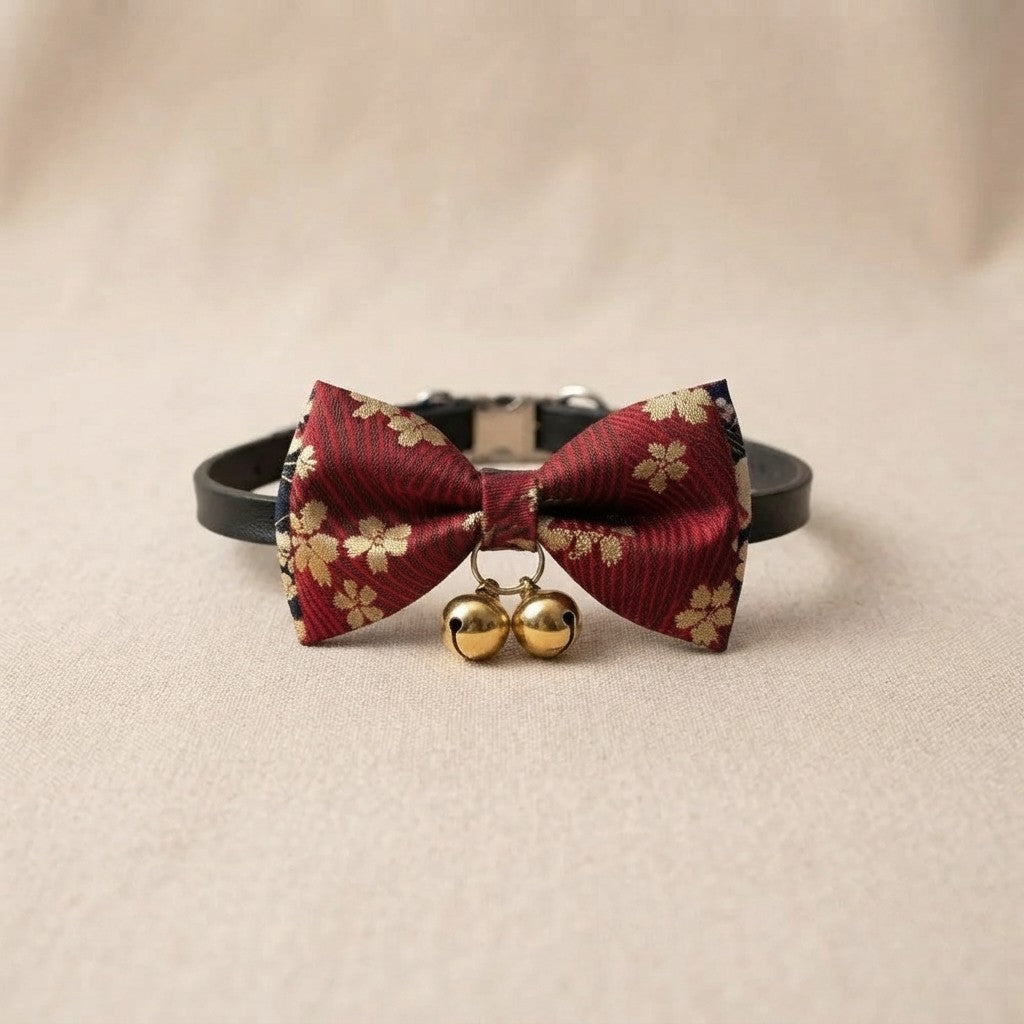 Dapper & Doomed — Retro Bow Tie Cat Collar