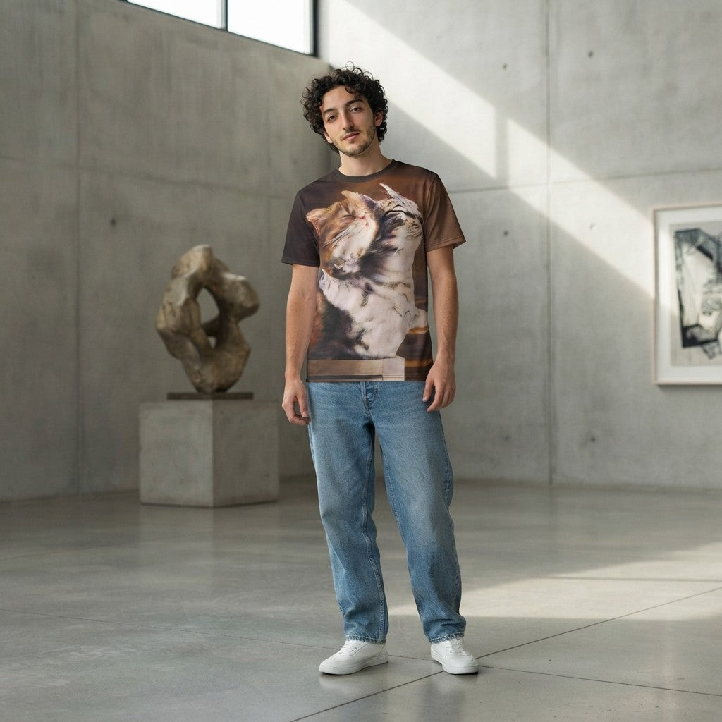 Cat Titanic T-Shirt