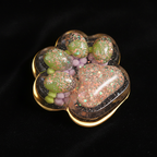 Peach Green — Cat Paw Stress Cube