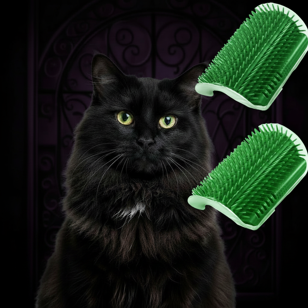 The Scratch Sanctuary — Wall-Mount Cat Grooming & Scratch Corner