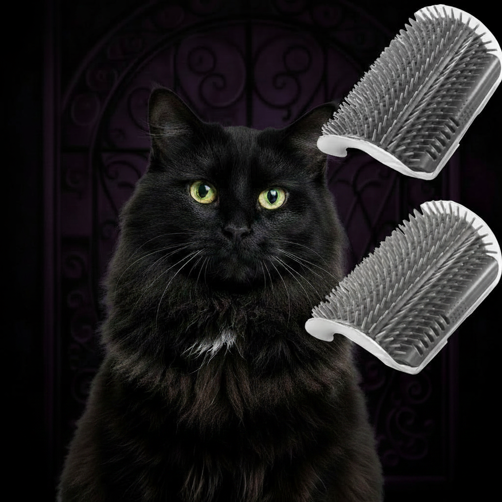 The Scratch Sanctuary — Wall-Mount Cat Grooming & Scratch Corner