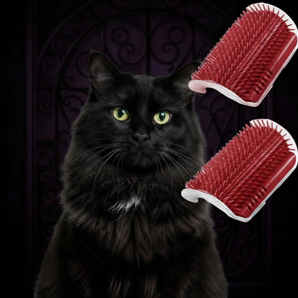 The Scratch Sanctuary — Wall-Mount Cat Grooming & Scratch Corner