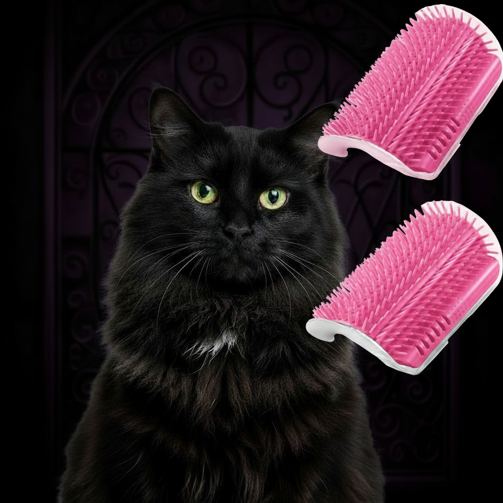The Scratch Sanctuary — Wall-Mount Cat Grooming & Scratch Corner