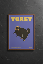 Toast Cat Flat Lay