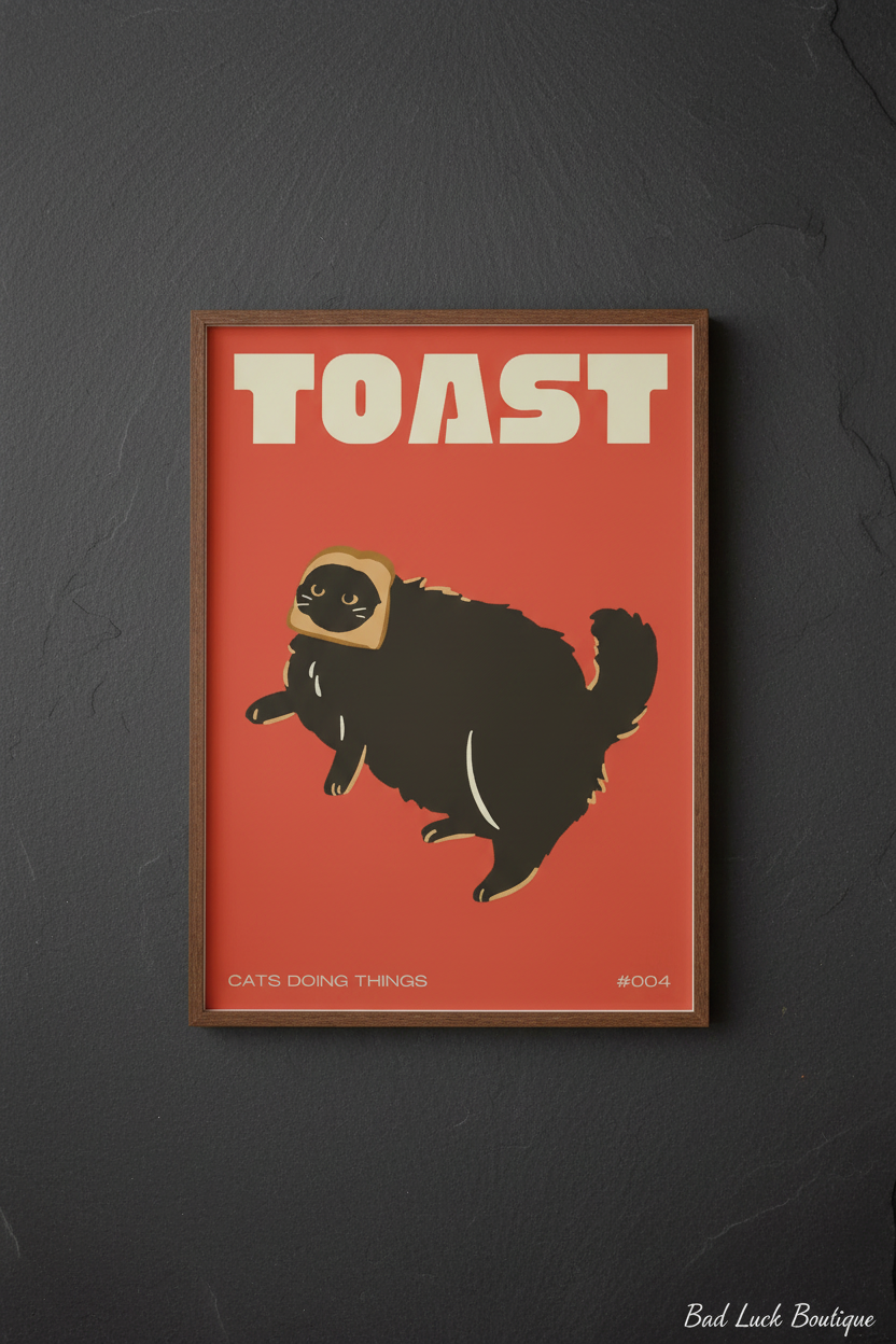TOAST flat lay